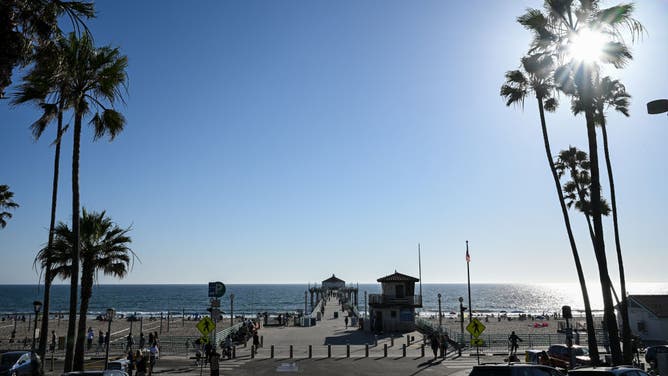 Daily Life at Manhattan Beach of Los Angeles