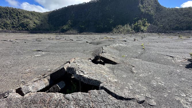 Mt. Kilauea in Hawaii Volcanoes National Park