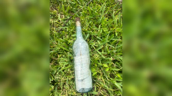 Florida resident finds WWII-era letter in a bottle scattered amongst Hurricane Debby debris