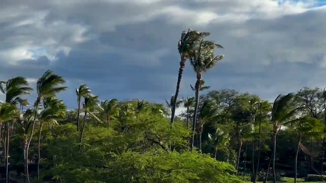 As Hawaii prepares for Tropical Storm Hone's impact, FOX Weather Correspondent Robert Ray has made his way to the Hawaiian Islands ahead of the storm. Here's a look at his journey there.