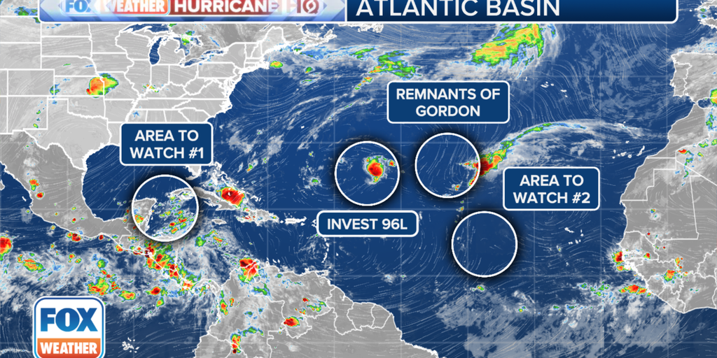 Due to the African wave, a new area for tropical development is in focus in the Atlantic