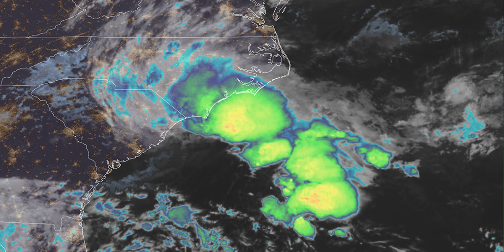 Tropical Cyclone 8 could bring heavy rains and flooding to the Carolinas