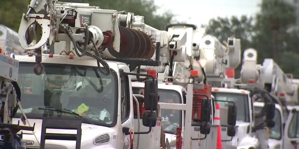 Utility crews from across US headed to Florida ahead of Helene Fox