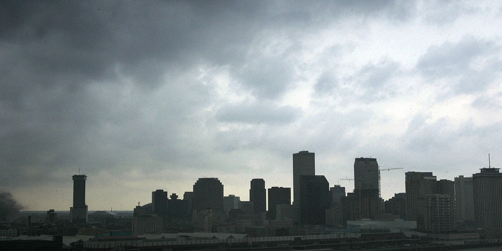 New Orleans in the sights of rain as storm lingers over the southern United States