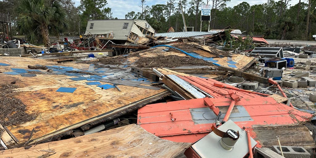 Florida's Keaton Beach residents pick through Helene's wreckage Fox