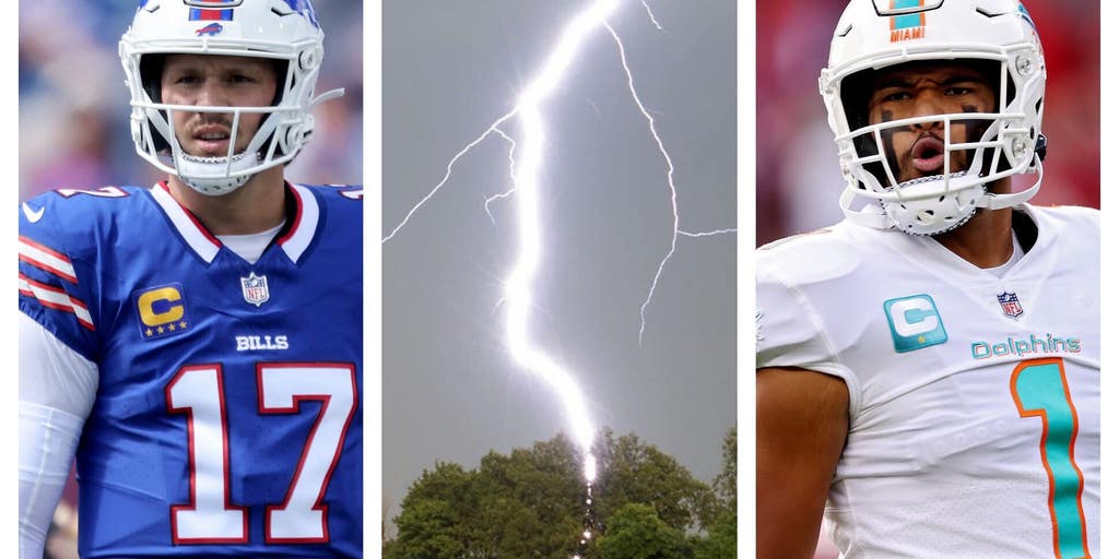 Hurricane Francine causes storms at the Bills-Dolphins TNF game