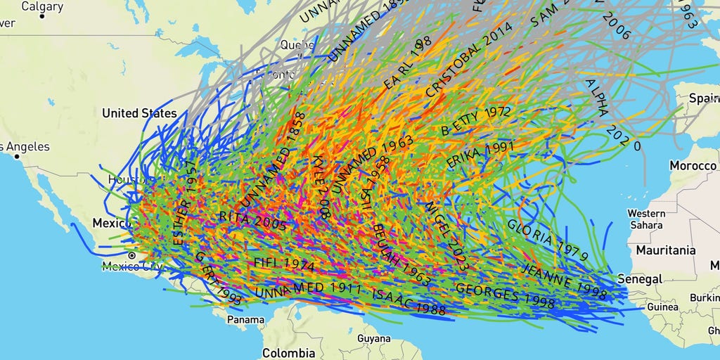 Has there ever been a September without a tropical storm?