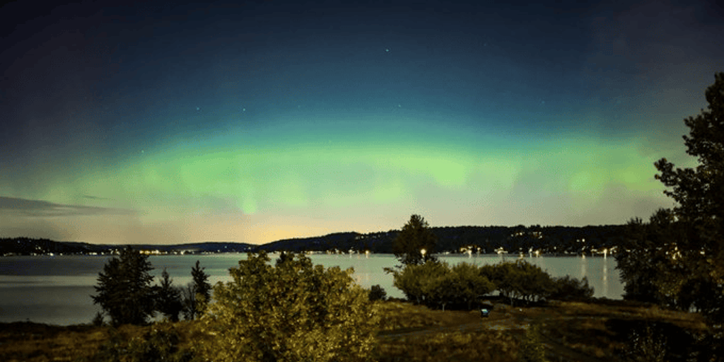 ‘Severe’ geomagnetic storm creates northern lights over the lower 48 states