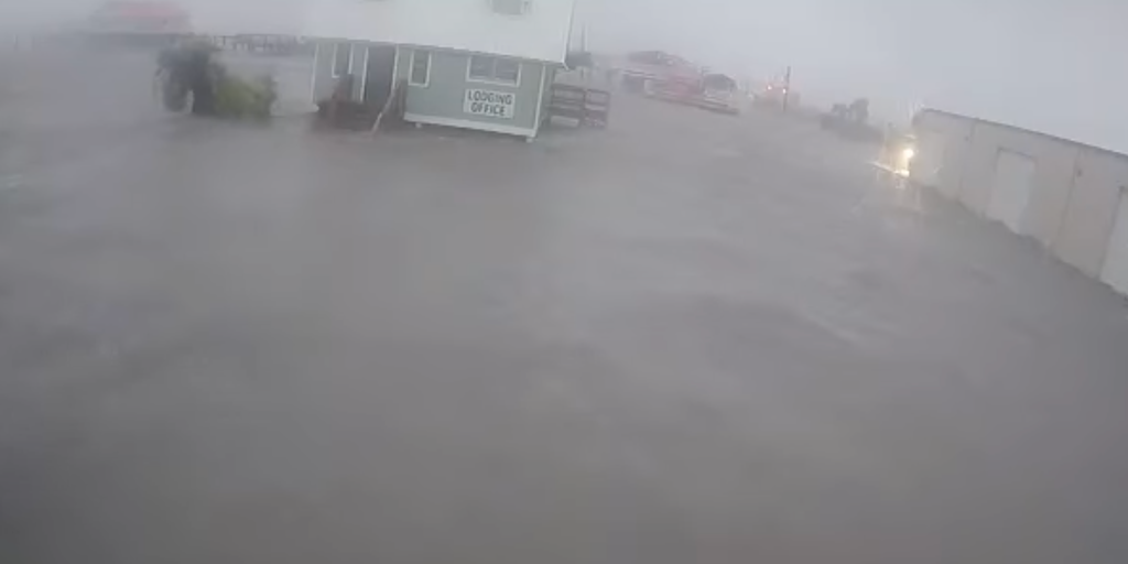 VIDEO: Hurricane Francine’s fury hits Louisiana with destructive winds and heavy rains