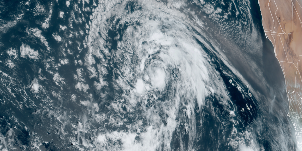 Tropical Storm Gordon forms in the Eastern Atlantic