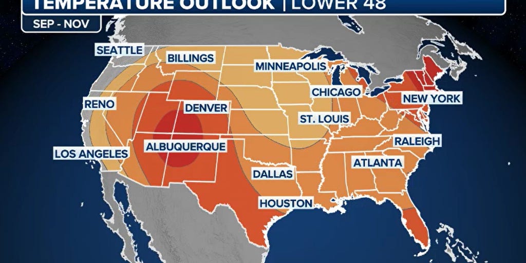 Here’s what the weather looks like for the first week of fall | Fox Weather