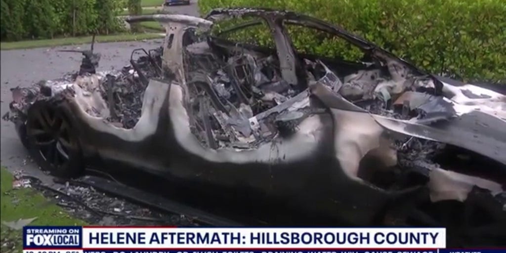 Florida officials warn of fires after electric vehicles’ exposure to saltwater Florida officials warn of fires after electric vehicles’ exposure to saltwater