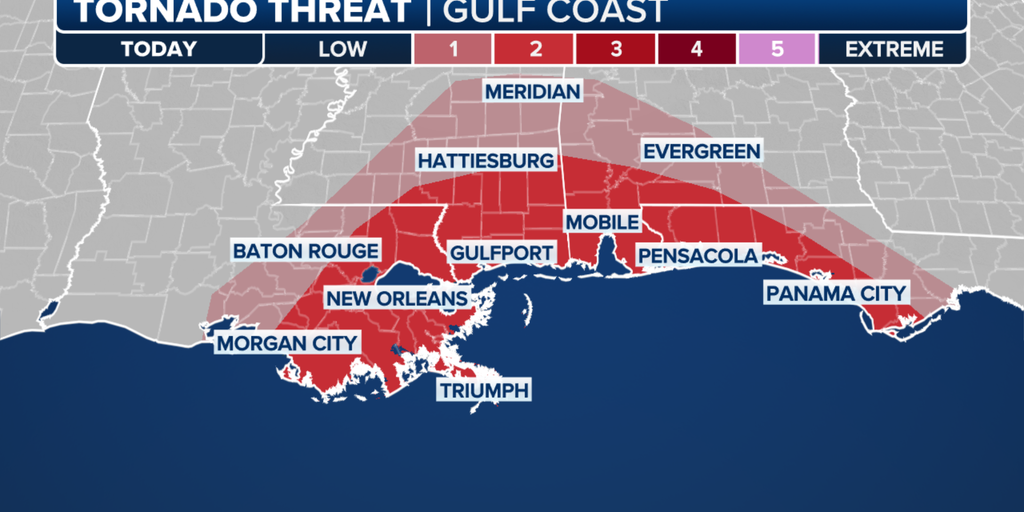 Hurricane Francine brings tornado threat to Gulf Coast states | Fox Weather