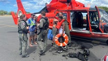 Coast Guard rescues 3 boaters from sinking vessel off Hawaii