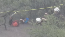 Drone video shows 3-year-old child, 4 adults saved from powerful flood in Texas