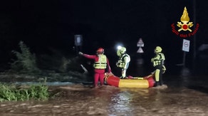 Desperate search underway for infant, grandmother missing after devastating floods sweep through Tuscany