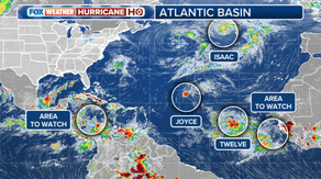 Increasing chances of tropical development in Gulf of Mexico as new area to watch in Atlantic emerges