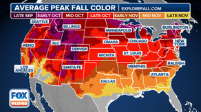 Fall foliage season begins in Lower 48 with changing leaves spotted