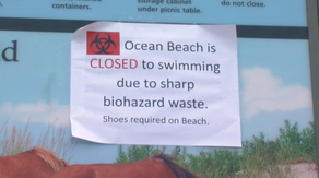 Mid-Atlantic beaches close after mysterious medical waste washes up