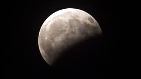 When to see Tuesday’s partial lunar eclipse of the Supermoon