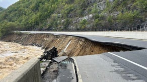 I-40 section washed away between Tennessee, North Carolina by Helene has targeted reopening date