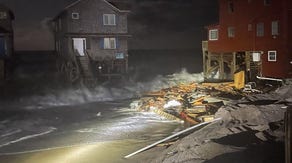 Fourth home collapses into surf along North Carolina's Outer Banks this year
