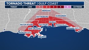 New Orleans under tornado threat as Hurricane Francine lashes Gulf Coast