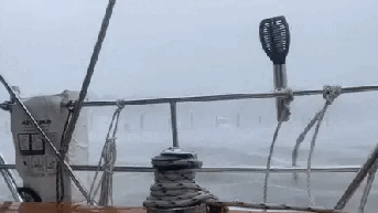 Daredevil boater records historic storm lashing North Carolina coast - Fox News