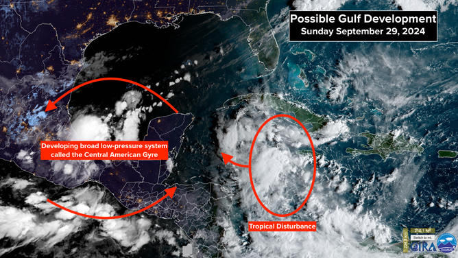 A look at the possible development in the Gulf of Mexico.