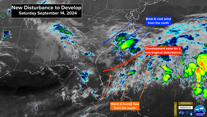 New Disturbance to Develop