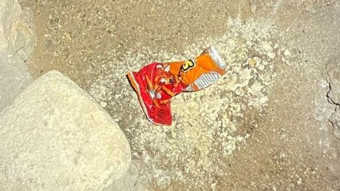 The Cheeto bag.
