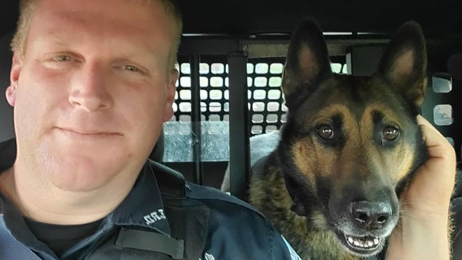 The Erwin Police Department mourns the death of K-9 officer Scotty, who was swept away by the devastating floods in East Tennessee.