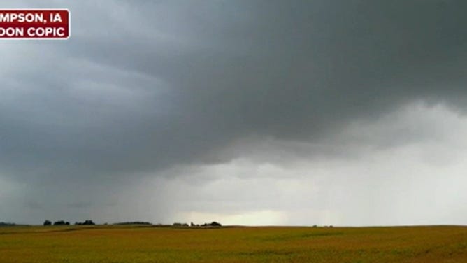 Watching for severe thunderstorms in the Midwest.