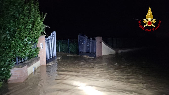 According to Italian fire brigade's news release, searches have been underway since Monday night for a 5-month-old and his grandmother, missing after the ''Sterza'' torrent flooded in Montecatini Val di Cecina.