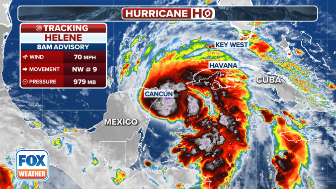 The latest information on Tropical Storm Helene.