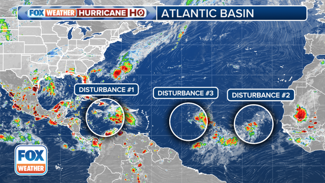 This graphic provides an overview of the tropical Atlantic Ocean.