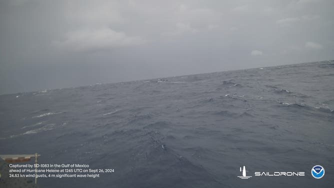 Saildrone investigates Hurricane Helene