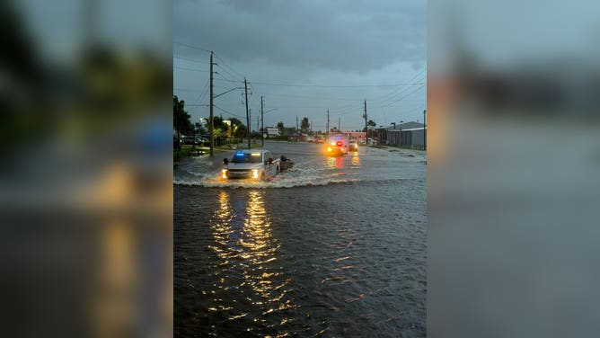 Flooding in Lee County, Florida