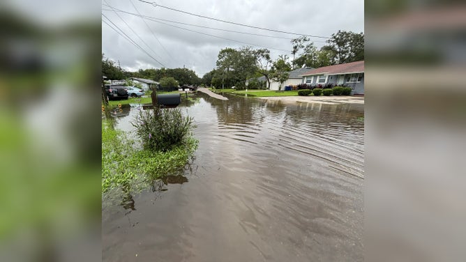 Flooding in Fernandina Beach from a stalled frontal boundary