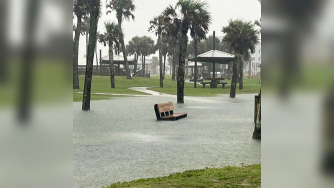 Flooding in Fernandina Beach from a stalled frontal boundary