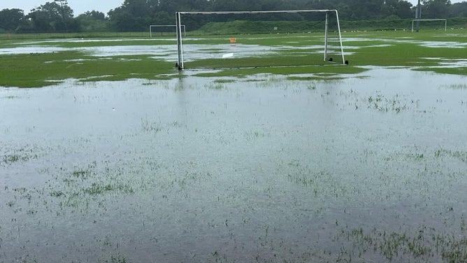 Flooding in Fernandina Beach from a stalled frontal boundary