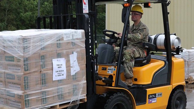 The Louisiana National Guard has staged 32 helicopters, 387 high-water vehicles and 87 boats to provide critical support during and after Hurricane Francine. Additionally, Guardsmen have strategically distributed 1.1 million liters of water, 1 million MREs and 55,000 tarps for potential distribution.