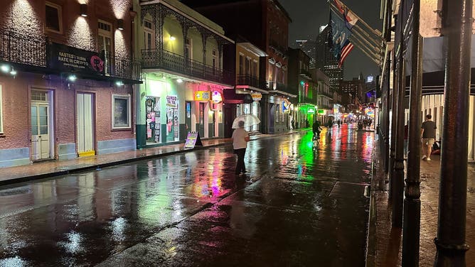 New Orleans rain