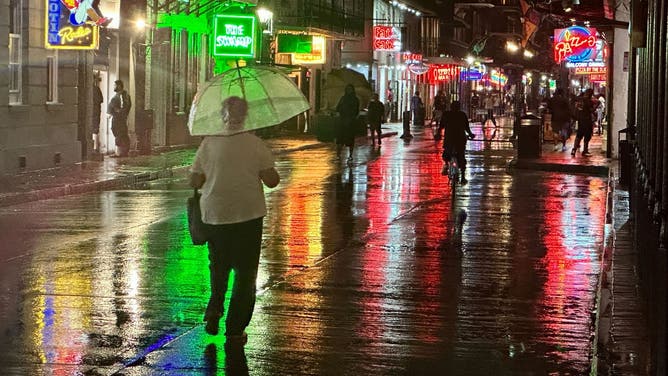 New Orleans rain