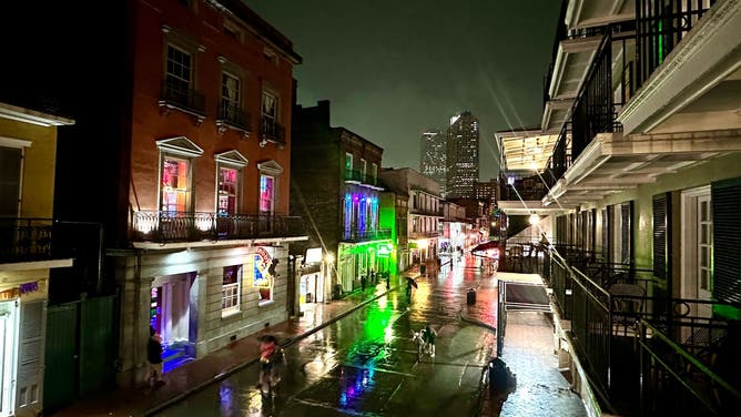New Orleans rain
