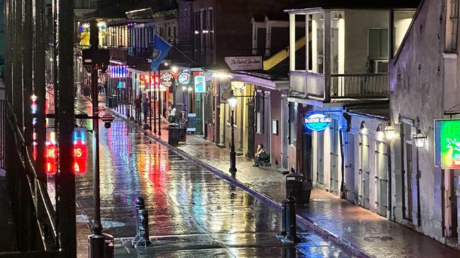 New Orleans rain