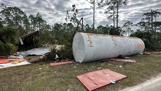 Keaton Beach, FL Damage