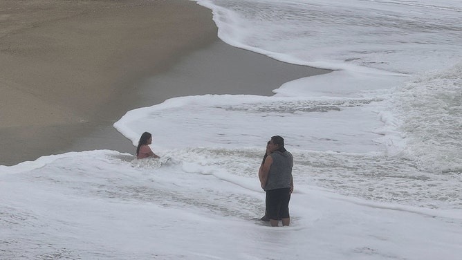 Beachgoers should avoid the ocean for the next few days as potential Tropical Cyclone Eight is creating extremely dangerous surf conditions from Georgia to Virginia. The Carolina coast, including Kure Beach, is at risk of life-threatening rip currents and waves in excess of 10 feet.