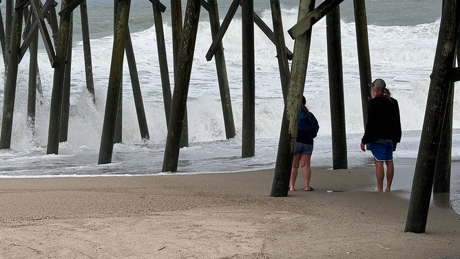 Beachgoers should avoid the ocean for the next few days as potential Tropical Cyclone Eight is creating extremely dangerous surf conditions from Georgia to Virginia. The Carolina coast, including Kure Beach, is at risk of life-threatening rip currents and waves in excess of 10 feet.