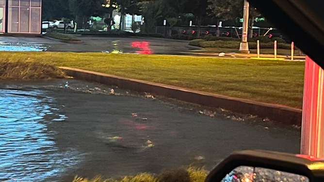 Francine flooding in Jefferson Parish, Louisiana.